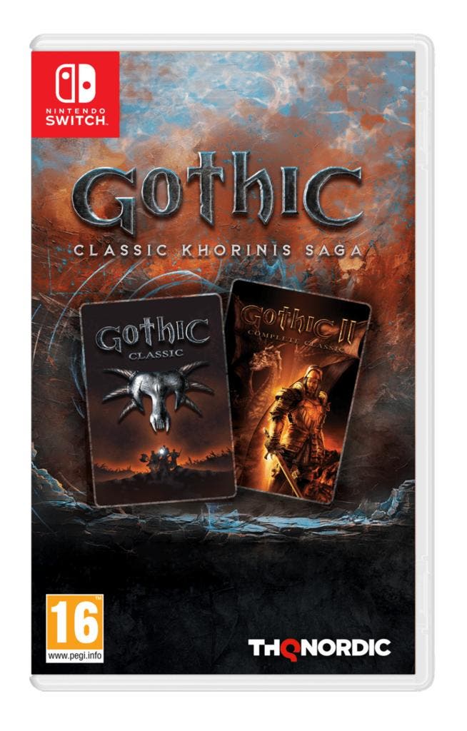 Switch Gothic: Classic Khorinis Saga, Spelcomputers en Games, Spelcomputers | Nintendo Switch, Zo goed als nieuw, Verzenden