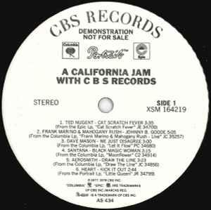 LP gebruikt - Various - A California Jam With C B S Recor..., Verzenden, Zo goed als nieuw, Overige formaten