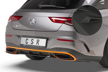 Achterskirt voor Mercedes Benz CLA X118 AMG-Line HA265-M, Verzenden, Nieuw