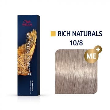Wella  Koleston Perfect Me+  Rich Naturals  10/8  60 ml, Verzenden, Nieuw