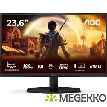 AOC C24G42E 24  Full HD 180Hz VA Curved Gaming Monitor, Verzenden, Nieuw, AOC