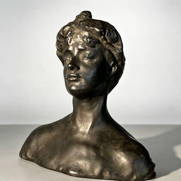 Koude keramiek sculptuur - 24 cm (Zonder minimumprijs)