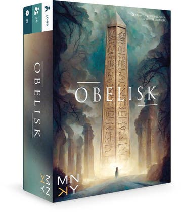 Obelisk - Kaartspel | MNKY Entertainment - Kaartspellen, Verzenden, Nieuw