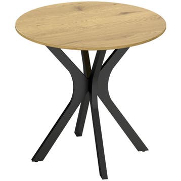 Eettafel Keukentafel Ronde Tafel, Modern Ontwerp, 78 Cm X 78, Huis en Inrichting, Bureaus, Verzenden, Nieuw