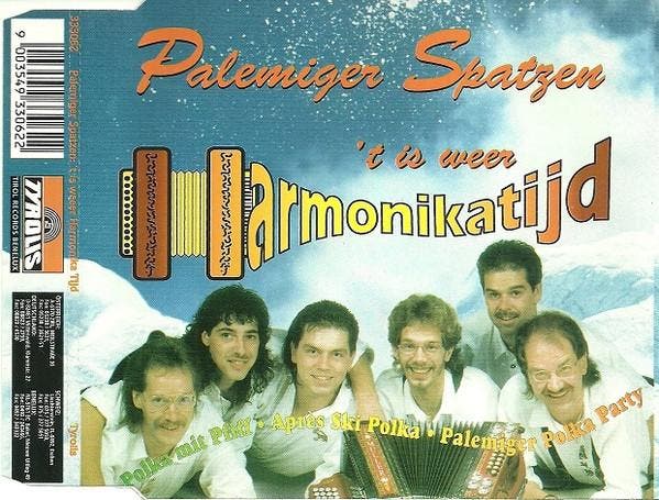 cd single - Palemiger Spatzen - T Is Weer Harmonikatijd, Cd's en Dvd's, Cd Singles, Zo goed als nieuw, Verzenden