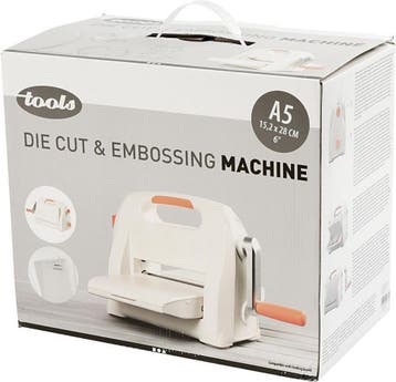 Creativ Company Stans- en Embossingmachine A5, Verzenden, Nieuw