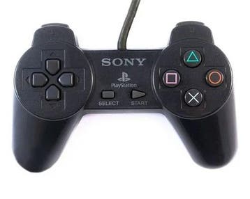 Sony Playstation 1 Controller Black, Spelcomputers en Games, Spelcomputers | Sony PlayStation Consoles | Accessoires, Verzenden