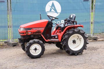 Veiling: Minitractor Mitsubishi MT15F Diesel 15PK, Gebruikt, Tot 2500, Tot 80 Pk, Ophalen