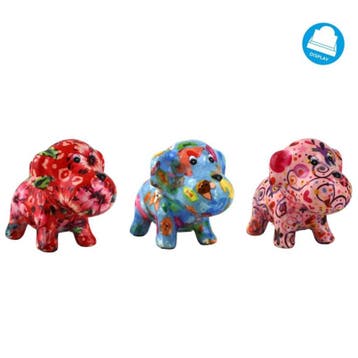 Pomme Pidou - Spaarpot - Hond Bruno - S - Roze, Verzamelen, Spaarpotten, Verzenden, Nieuw