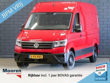 Volkswagen Crafter 35 2.0 TDI 177PK Automaat L3H3 / L2H2 Com, Automaat, Stof, Gebruikt, Euro 6