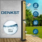 Buitendouche - Tuindouche - Zonneenergie - 40L - Zwart/Goud, Verzenden, Zo goed als nieuw