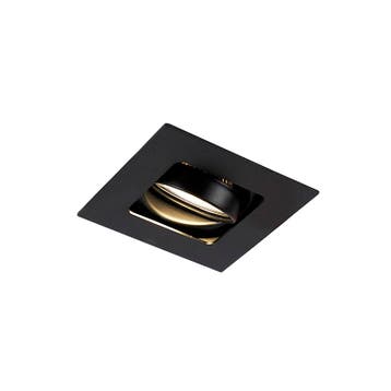 Moderne Smart inbouwspot zwart incl. WiFi GU10 - Artemis, Verzenden, Nieuw