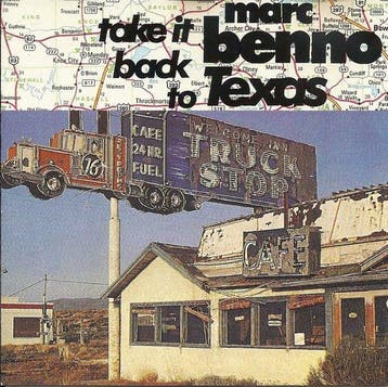 cd - Marc Benno - Take It Back To Texas, Verzenden, Zo goed als nieuw
