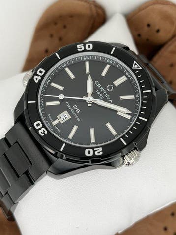 Certina - DS+ Automatic Black Edition Complete Kit Set -, Nieuw