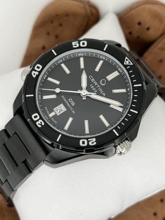 Certina - DS+ Automatic Black Edition Complete Kit Set -, Sieraden, Tassen en Uiterlijk, Horloges | Heren