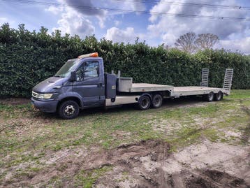 Veiling: BE Combinatie Iveco Daily 3.0 Diesel 170pk 2005 met, Overige kleuren, Overige brandstoffen, Aanhangers en Opleggers, BTW verrekenbaar