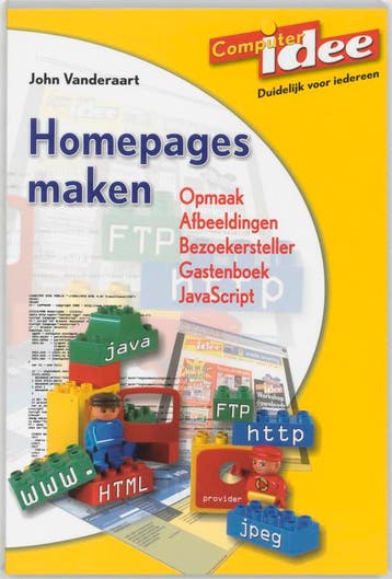 Homepages maken / Computeridee - J. Vanderaart 9789059400337, Verzenden, Zo goed als nieuw, J. Vanderaart