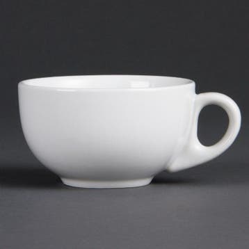 Cappuccinokop en schotel, Ophalen of Verzenden