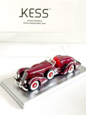 Kess 1:43 - Modelauto - Duesenberg Model SJ Special Mormon, Nieuw