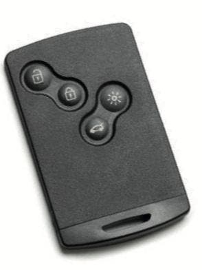 Renault Laguna 3 (2007-2015) sleutel, 4 knop remote, Auto-onderdelen, Overige Auto-onderdelen, Ophalen