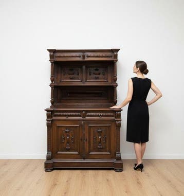 Hoog dressoir - Hout - Antica Piattaia Rinascime