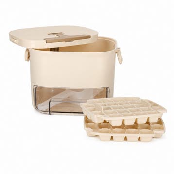 Jens Living Ijsblokjesmaker met Ijslade - Beige, Verzenden, Nieuw