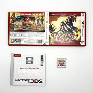 Pokémon Omega Ruby - Nintendo 3DS - PAL UKV - CIB, Ophalen of Verzenden, Zo goed als nieuw