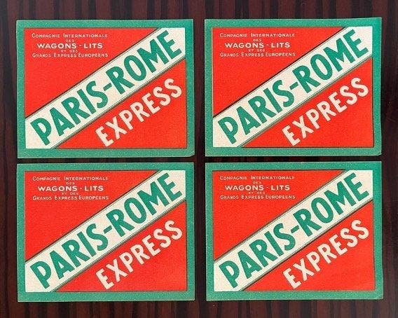 Document - Compagnie Internationale des Wagons-Lits (CIWL) -, Antiek en Kunst, Antiek | Boeken en Bijbels