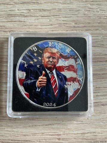 Verenigde Staten. 1 Dollar 2024, Donald Trump, 1 Oz (Zonder