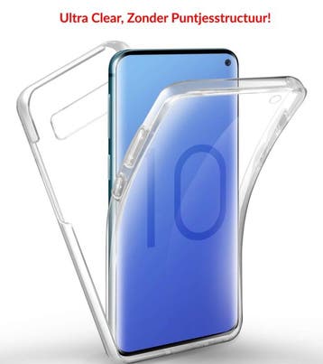 Galaxy S10 Plus 360° Ultra Clear Hybrid PC + TPU Hoesje, Ophalen of Verzenden, Nieuw