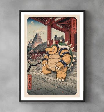 Sato Hageshi - The King at Rest – Bowser Super Mario World -, Nieuw