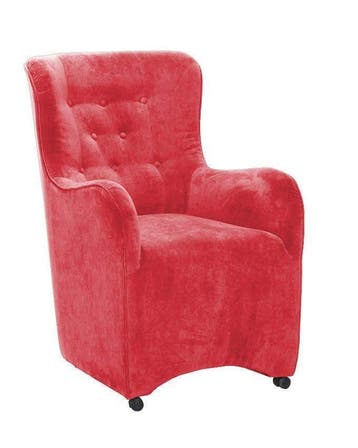 Eetkamerstoel Jennifer - eetkamerstoelen - Rood, Huis en Inrichting, Nieuw, Rood, Stof