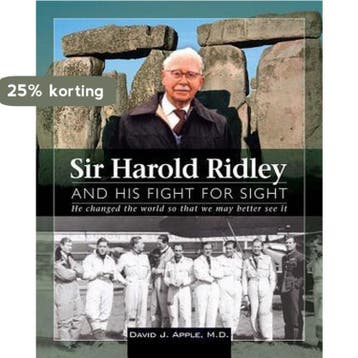 Sir Harold Ridley and His Fight for Sight - M.D. Apple, Verzenden, Gelezen, M.D. Apple