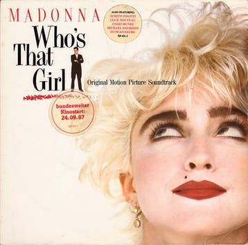 Madonna - Whos That Girl (Original Motion Picture Soundtrac, Ophalen of Verzenden, Gebruikt