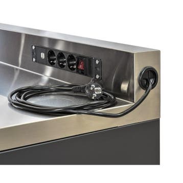 Power frame (inbouw) met 3 stopcontacten, 2 usb, Doe-het-zelf en Verbouw, Ophalen of Verzenden, Nieuw