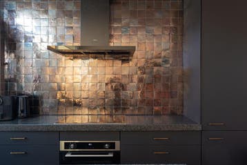 Originele Marokaanse Zelliges - Brons -10x10 handmade tiles, Nieuw, Minder dan 20 cm, Minder dan 20 cm, 10 m² of meer