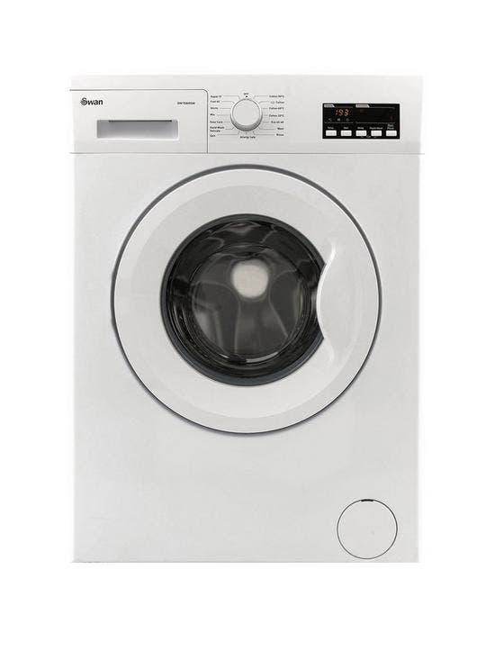 Swan SW15845W - Wasmachine - 9 kg - 1200 tpm - Energieklasse, Witgoed en Apparatuur, Wasmachines, Zo goed als nieuw, Voorlader