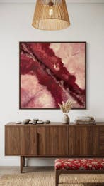 Sara Velasco - Fault Line, Crimson Bloom - XXL