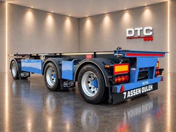 Pacton schamelaanhangwagen | container | geschoopeerd, Aanhangers en Opleggers