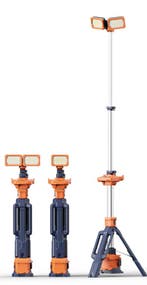 VOC-MOBLI-100 mobiele LED lichtmast Singlehead/Dualhead, Nieuw