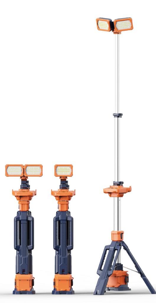 VOC-MOBLI-100 mobiele LED lichtmast Singlehead/Dualhead, Diversen, Overige Diversen