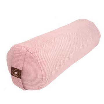 Bolster eco rib oudroze rond - Lotus, Verzenden, Nieuw