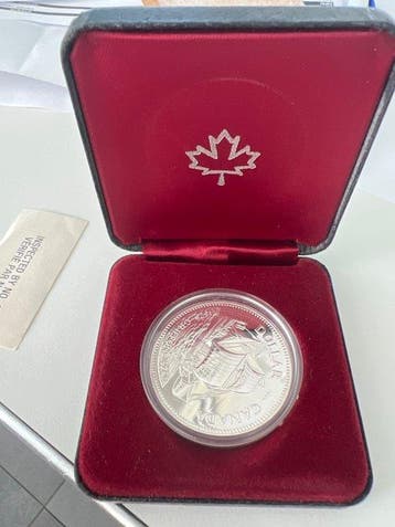 Canada. 1 Dollar 1979, Nave Griffon (Zonder minimumprijs)