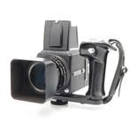Hasselblad 500C/M + Carl Zeiss Planar T* 80mm F/2.8 + A12, Verzenden, Gebruikt, Overige Merken