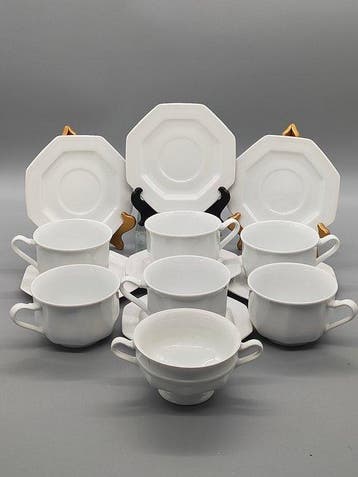 Koffieservies - Gallo Design Porzellan Kaffeeservice Set