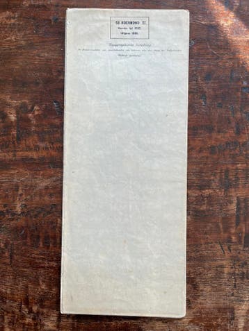Stafkaart Roermond / Sittard, Boeken, Gelezen, Verzenden, Landkaart, 1800 tot 2000