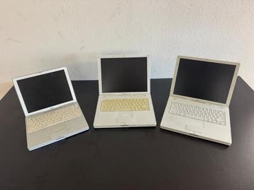 Online veiling: Apple, iBook G4, laptops (3 stuks)