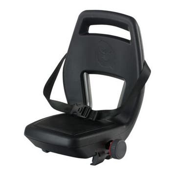 Qibbel achterzitje Maxi Junior 6+ zwart, Fietsen en Brommers, Fietsaccessoires | Fietsstoeltjes, Verzenden, Nieuw