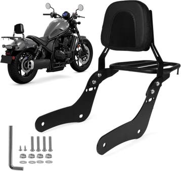Rebel 1100 Sissybar met Rek | Hoogwaardig Ijzer | Laatste..., Motoren, Ophalen of Verzenden, Nieuw