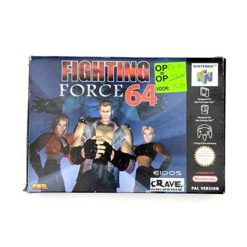 Fighting Force 64 - Nintendo 64 N64 - PAL EUR - Boxed (No M…, Ophalen of Verzenden, Zo goed als nieuw
